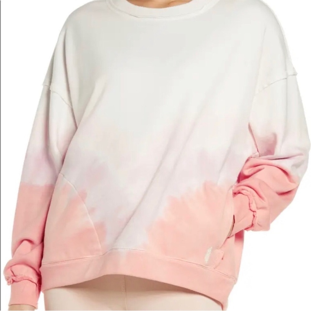 NWT FP Movement Metti Ombré Crew sweatshirt small